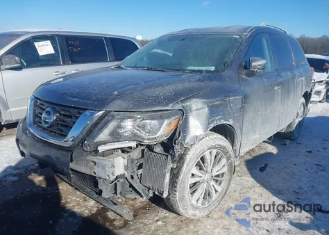 2020 Nissan Pathfinder S 4Wd z USA, uszkodzony, nr VIN 5N1DR2AM4LC645284